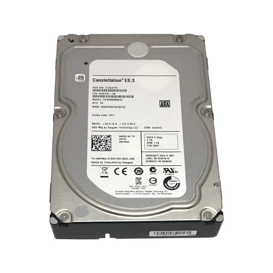 Seagate Constellation ES.3 4TB Interne Festplatte ST4000NM0033 3,5 Zoll HDD SATA