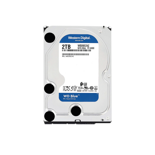 Western Digital Blue 2TB Interne Festplatte WD20EZAZ 3,5 Zoll HDD SATA3 5400RPM