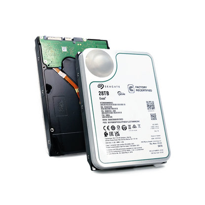 Seagate Exos 28TB Internal Hard Drive ST28000NM000C 3.5 inch HDD SATA3 512MB