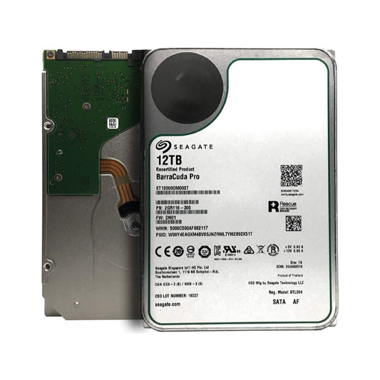 Seagate Barracuda Pro 12TB Interne Festplatte ST12000DM0007 3,5 Zoll HDD SATA3