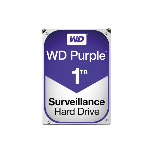 Western Digital Purple 1TB Interne Festplatte WD10PURZ 3,5 Zoll HDD SATA3 64MB
