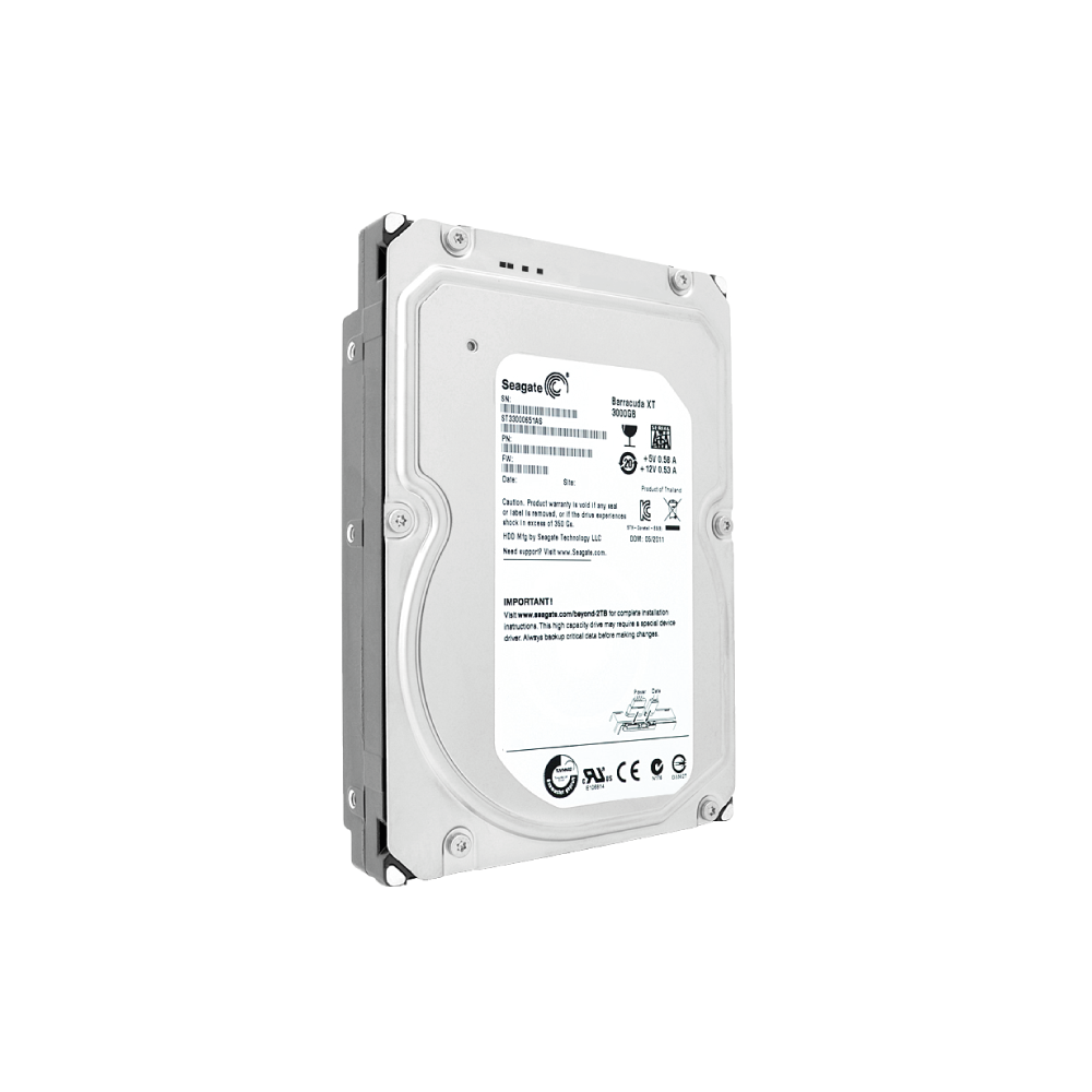 Seagate Barracuda 3TB Internal Hard Drive ST33000651AS 3.5 inch HDD SATA3 7200RPM