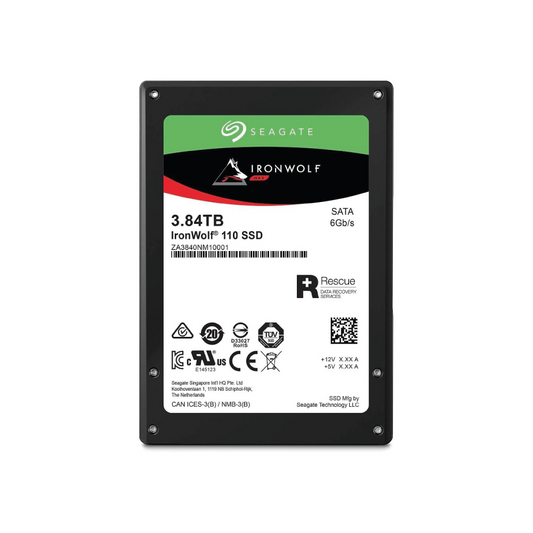 Seagate IronWolf 110 3.84TB Internal SSD ZA3840NM10001 2.5 inch SATA 6Gb/s