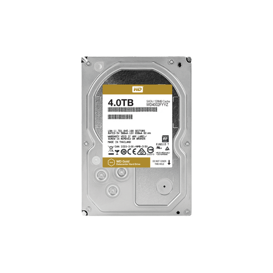 Western Digital WD Gold 4TB Internal Hard Drive WD4002FYYZ 3.5 inch HDD SATA3 