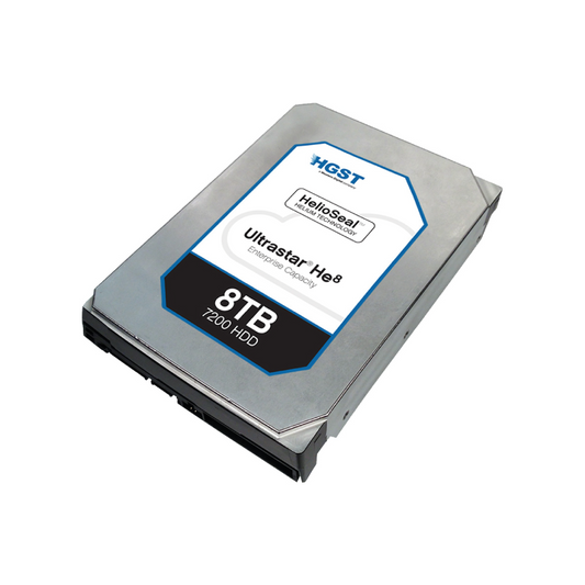 WD HGST Ultrastar He8 8TB Interne Festplatte HUH728080ALE604 3,5 Zoll HDD SATA3