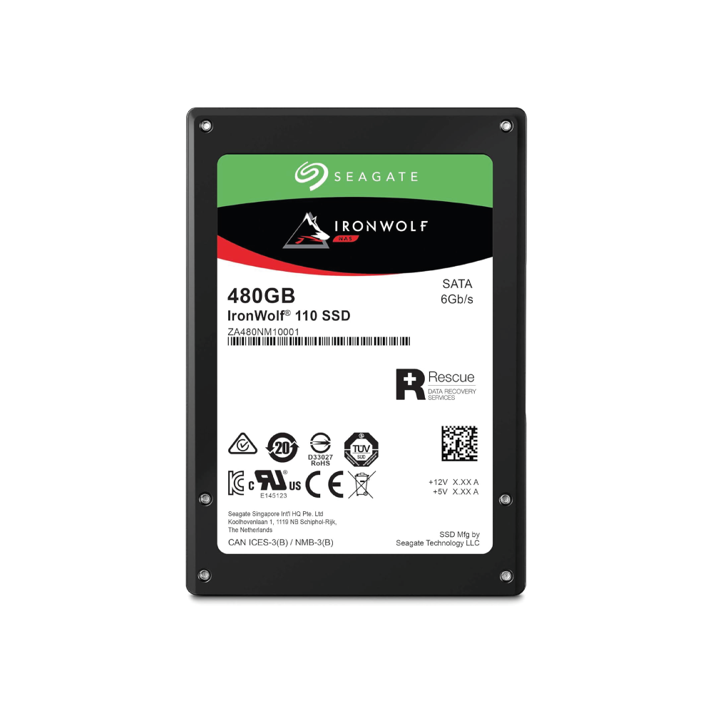 Seagate IronWolf 110 480GB Internal SSD ZA480NM10001 2.5 inch SATA6Gb/s 560Mb/s