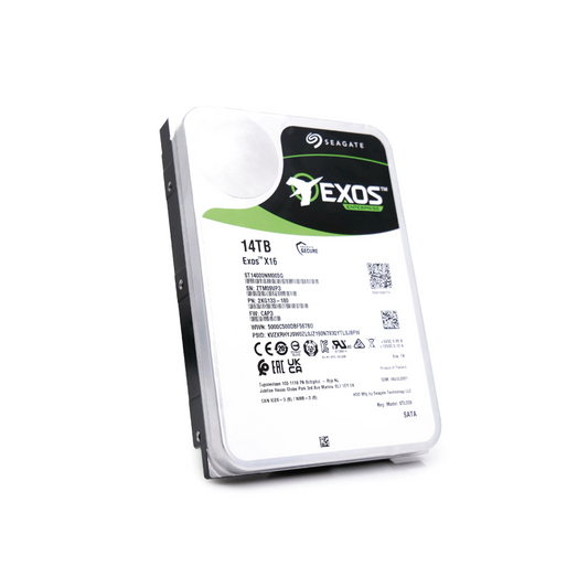 Seagate Exos X16 14TB Interne Server Festplatte ST14000NM005G 3,5 Zoll HDD SATA3