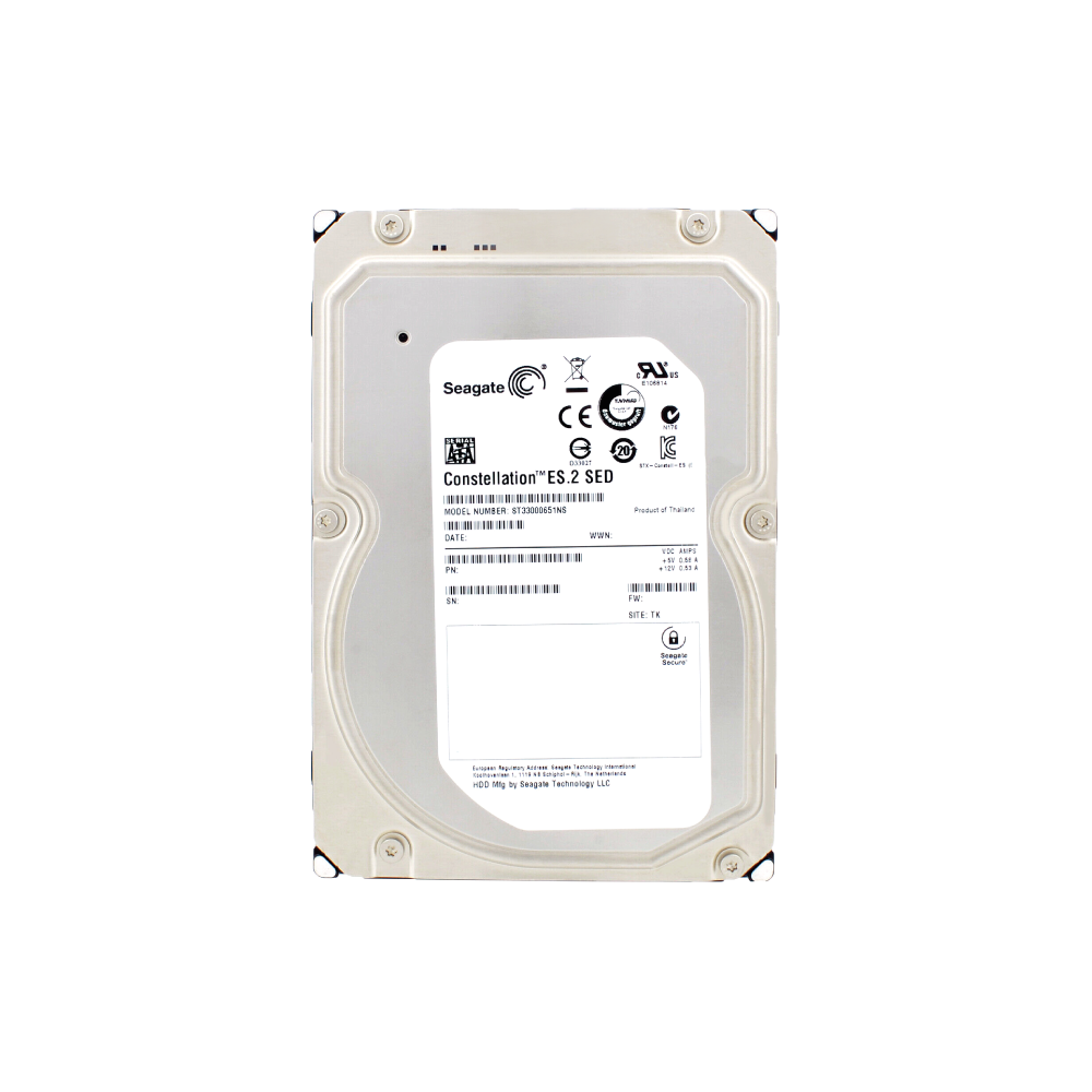 Seagate Constellation ES.2 3TB Internal Hard Drive ST33000651NS 3.5 inch HDD SATA