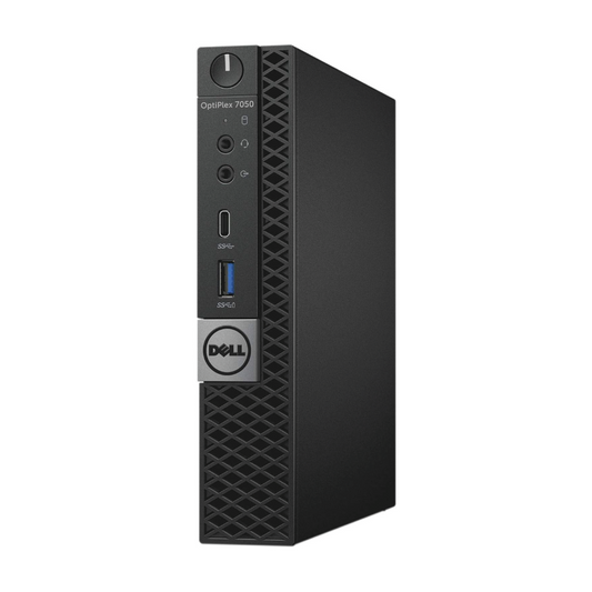 DELL OptiPlex 7050 Micro I5-7500T 16GB RAM 512GB NVME SSD Win10 Pro COA- Mini PC