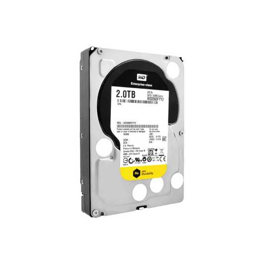 Western Digital WD RE 2TB Internal Hard Drive WD2000FYYZ 3.5 inch HDD SATA 6Gb/s