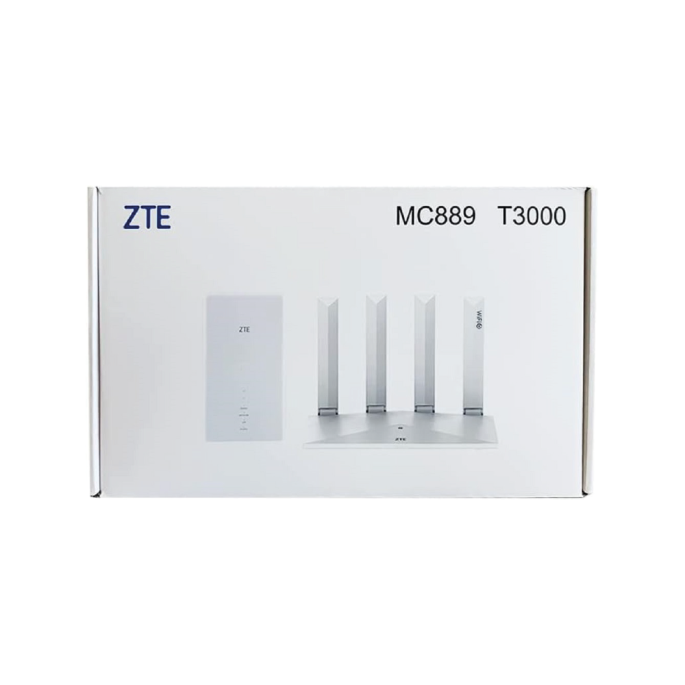 ZTE MC889/T3000 Router WiFi 5G Outdoor WLAN mit Antenne- weiß