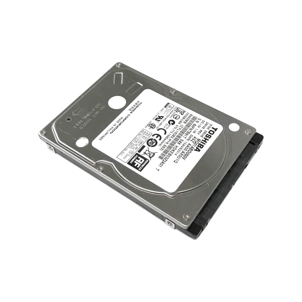 Toshiba 500GB Internal Hard Drive MQ01ABD050V 2.5 inch HDD SATA2 5400RPM 8MB