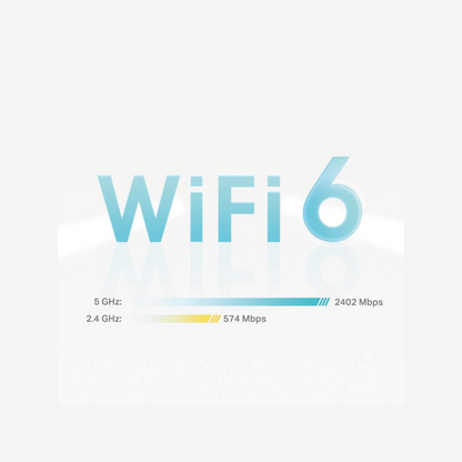 TP-LINK Deco X55 Router Pack of 3 Home Mesh WiFi System AX3000 WLAN 6 - white