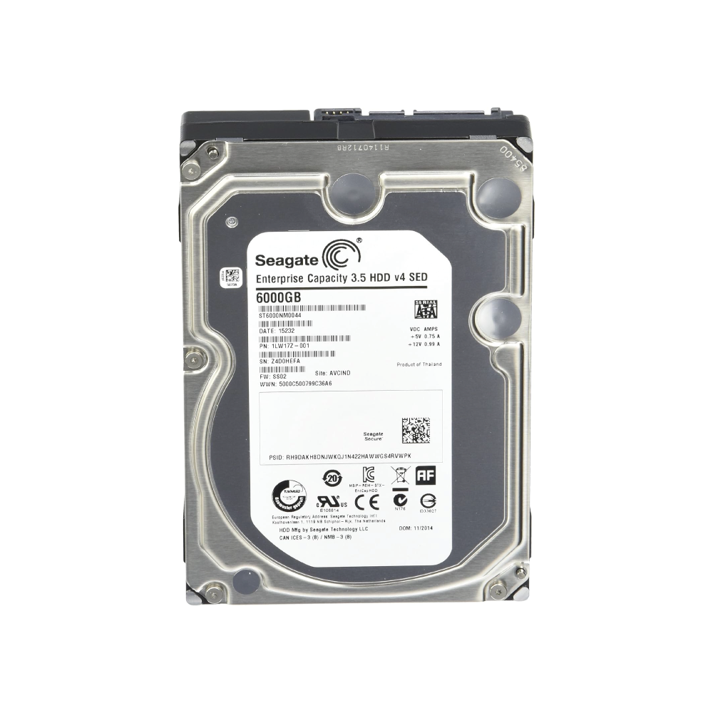 Seagate Enterprise Capacity v4 6TB Internal Hard Drive ST6000NM0044 3.5 inch HDD