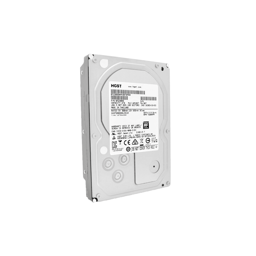 HGST Ultrastar 7K6000 2TB Interne Festplatte HUS726020ALE610 3,5 Zoll HDD SATA3