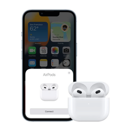 Apple AirPods 3rd Generation 2022 with Lightning Charging Case Headphones - White