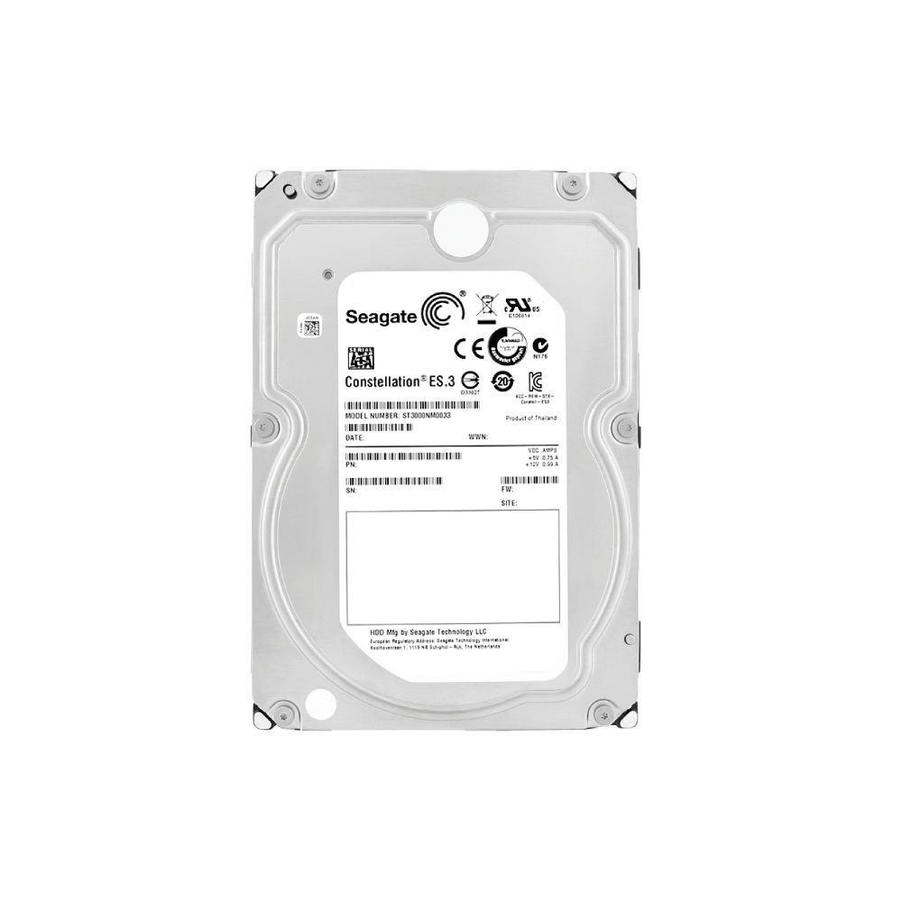 Seagate Enterprise Capacity 3TB Interne Festplatte ST3000NM0033 E3,5 Zoll SATA3