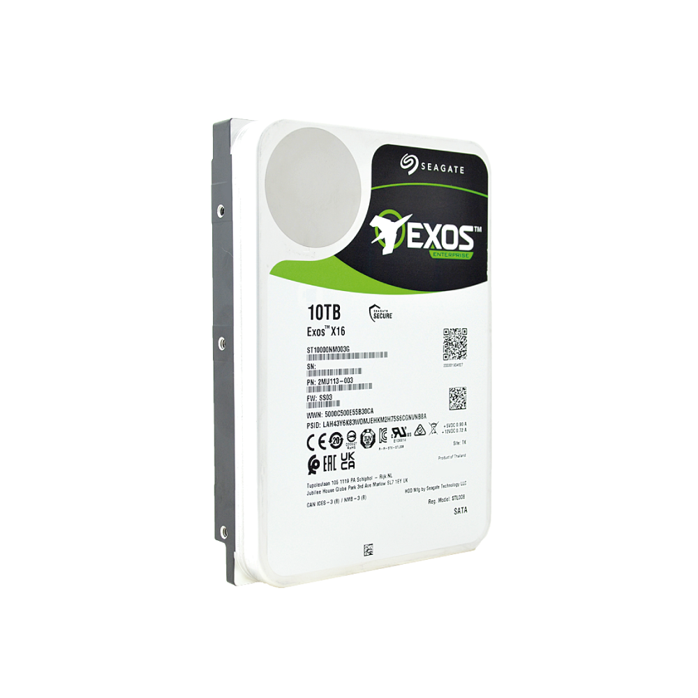 Seagate Exos X16 10TB Internal Server Hard Drive ST10000NM003G 3.5 inch HDD SATA