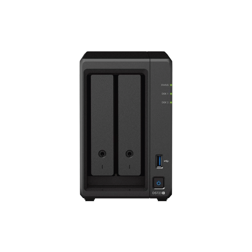 Synology DS723+ NAS Server System 2-bay DiskStation 4TB/6TB/8TB pre-installed 