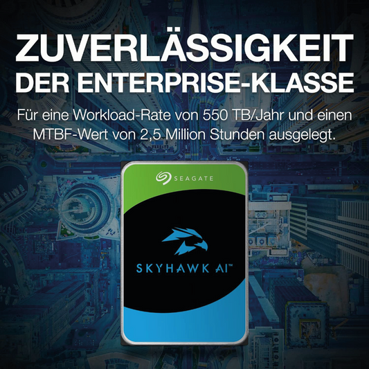 Seagate SkyHawk AI 10TB Internal Hard Drive ST10000VE001 3.5 inch HDD SATA3