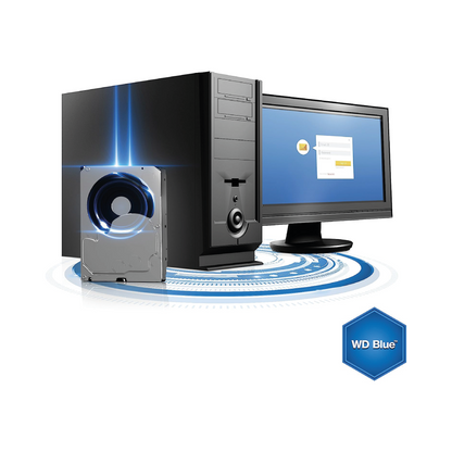 Western Digital Blue 2TB Interne Festplatte WD20EZAZ 3,5 Zoll HDD SATA3 5400RPM