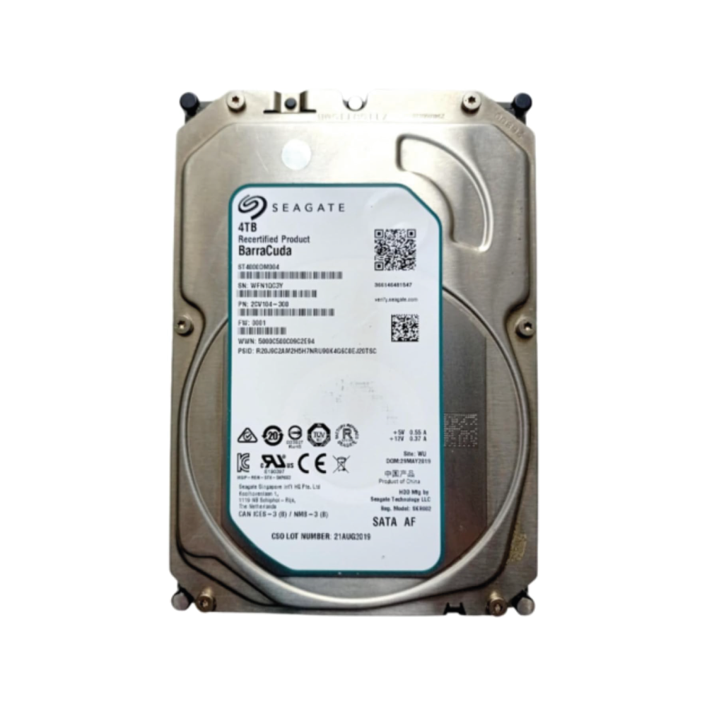 Seagate Barracuda 4TB Internal Hard Drive ST4000DM004 3.5 inch HDD SATA3 5400RPM