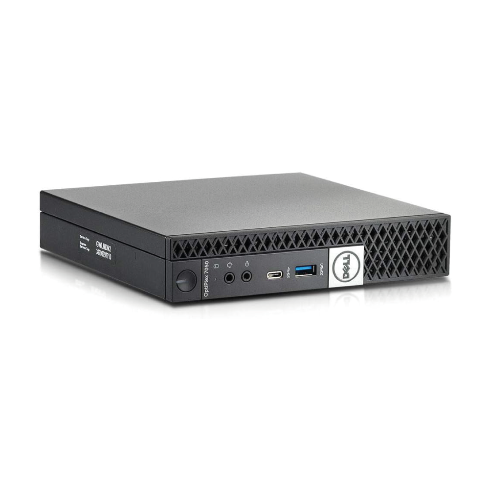 DELL OptiPlex 7050 Micro I5-7500T 16GB RAM 512GB NVME SSD Win10 Pro COA Mini PC