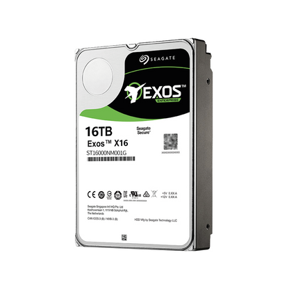 Seagate Exos X16 16TB Internal Hard Drive ST16000NM001G 3.5 inch HDD SATA 6Gb/s