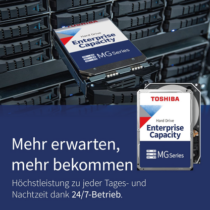 Toshiba MG09 Series 18TB Interne Festplatte MG09ACA18TE 3,5 Zoll HDD SATA3 512MB