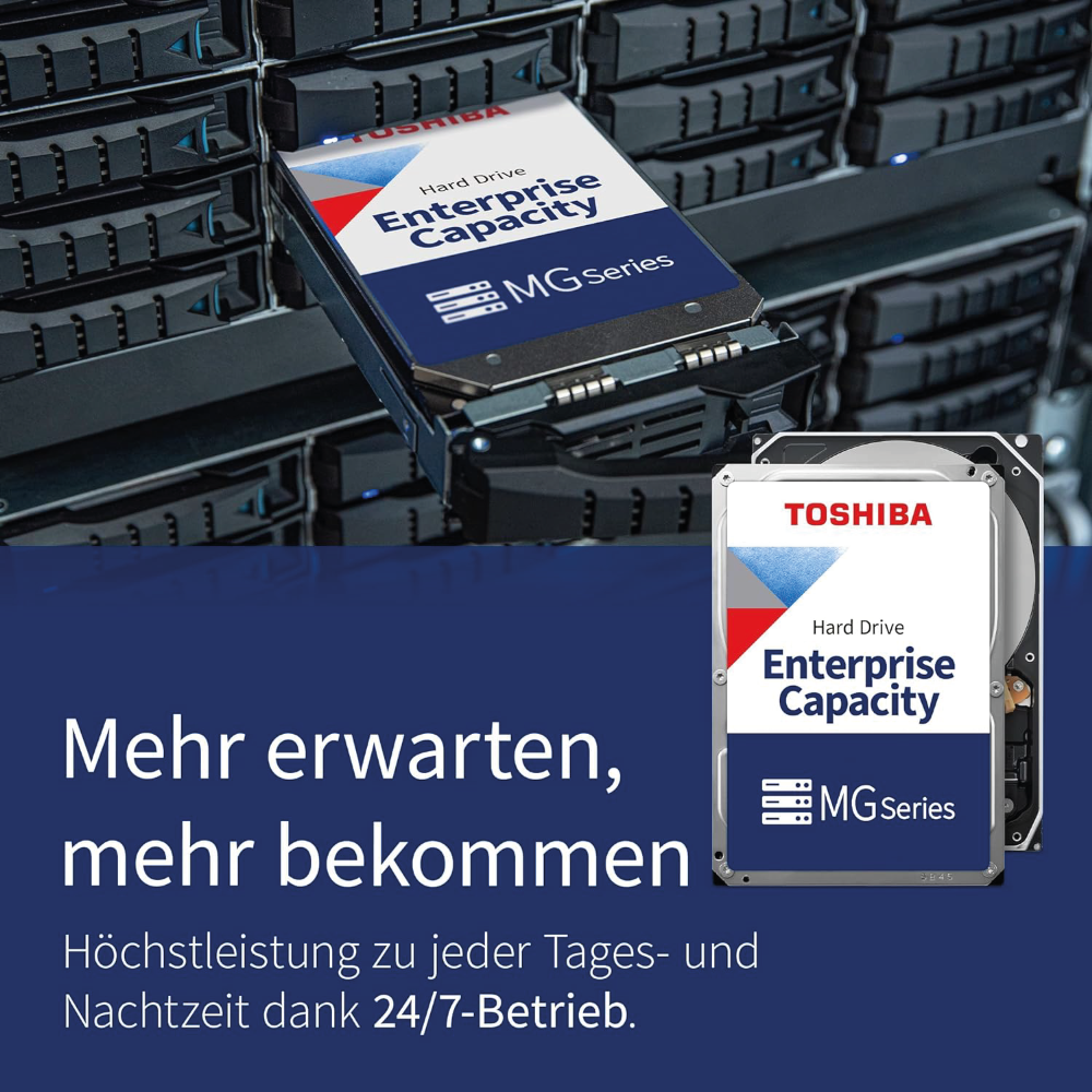Toshiba MG Series 4TB Internal Hard Drive MG04ACA400EY 3.5 inch HDD SATA 7200RPM