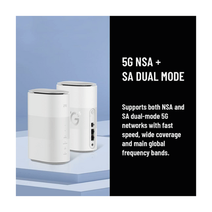 ZTE MC888 Router 5G CPE WiFi 6 3600 Mbit/s - white