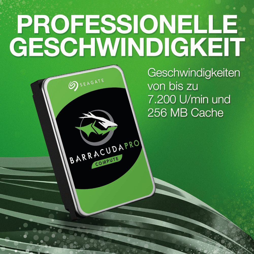 Seagate Barracuda Pro 12TB Interne Festplatte ST12000DM0007 3,5 Zoll HDD SATA3