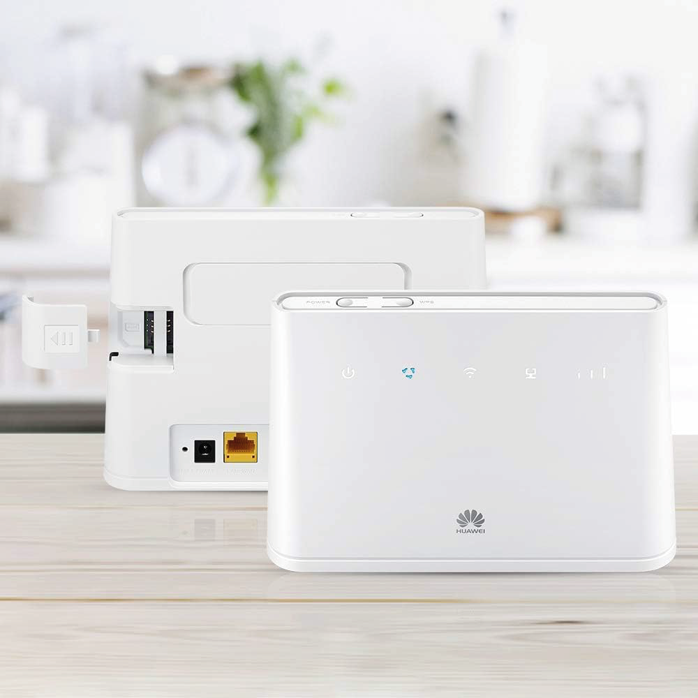 Huawei B311-221 LTE 4G WLAN Router 2 Cat4 150 Mbit/s WiFi 300Mbps - White