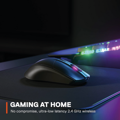SteelSeries Rival 3 Wireless Gaming Mouse, 400-hour battery, Bluetooth, 60M clicks
