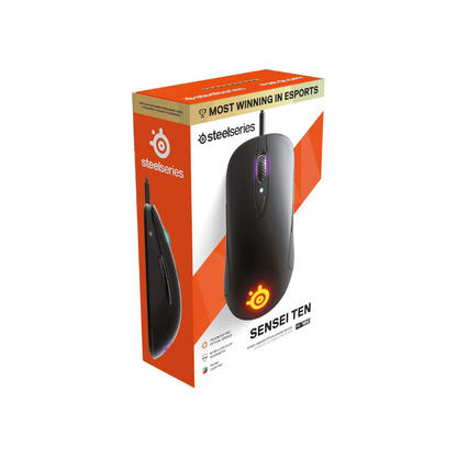 SteelSeries Sensei Ten Gaming Maus TrueMove Pro Optic. Sensor 18.000 CPI schwarz
