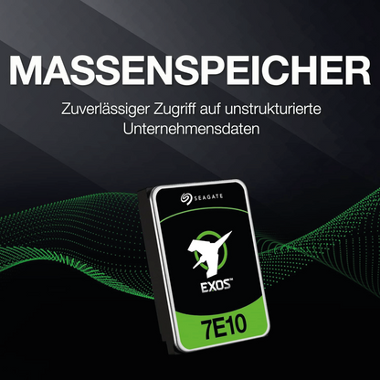 Seagate EXOS 7E10 2TB Internal Hard Drive ST2000NM001B 3.5 inch HDD SAS 7200RPM