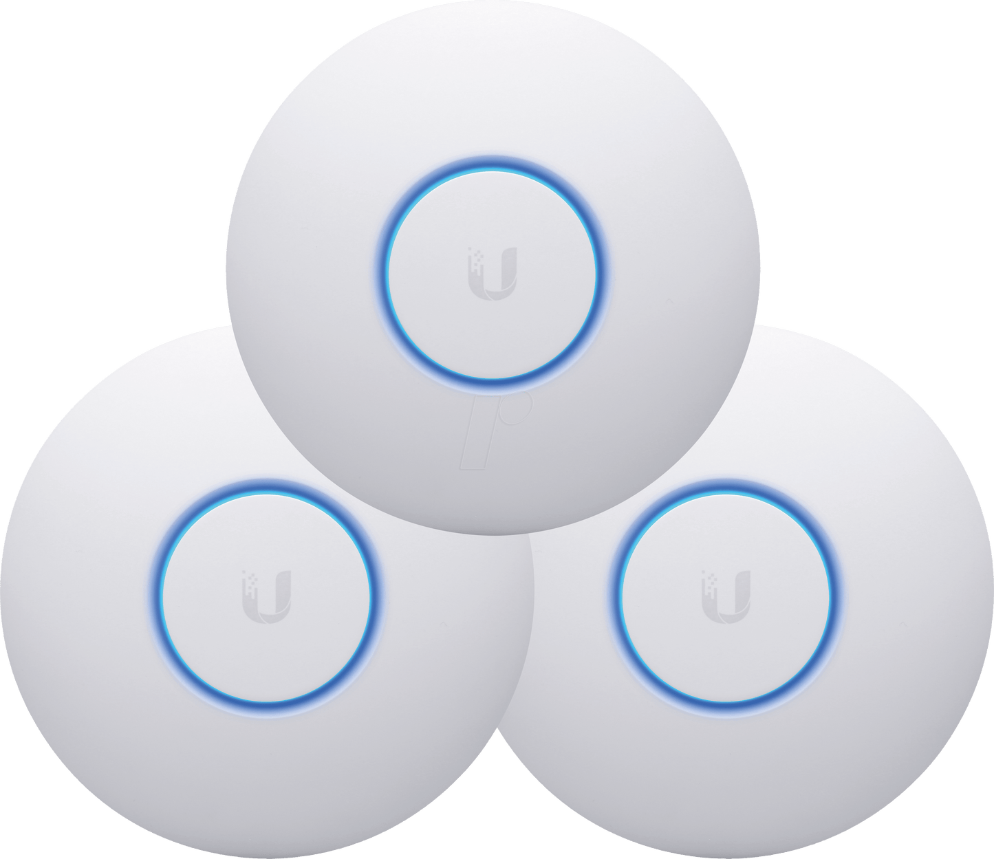 Ubiquiti UniFi UAP-NanoHD Funkbasisstation 3er Pack Accesspoint WiFi 5 2.4/5 GHz