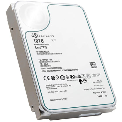 Seagate Exos X10 10TB Internal Server Hard Drive ST10000NM0016 3.5 inch HDD SATA3