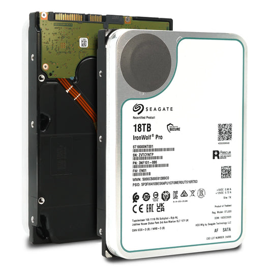 Seagate IronWolf Pro NAS 18TB Internal Hard Drive ST18000NT001 3.5 inch HDD SATA3